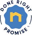 Neighbourly Done Right Promise™ logo.