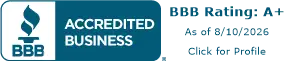 Better Business Bureau logo.
