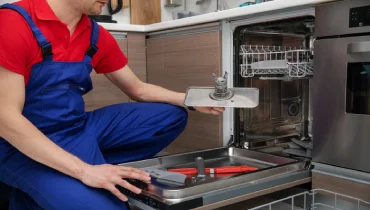 Calgary plumber repairs clogged dishwasher