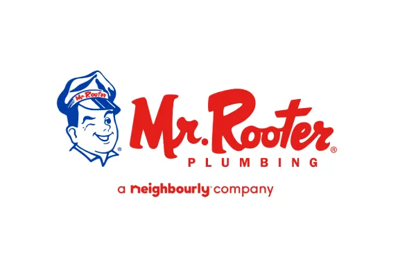Mr. Rooter logo.