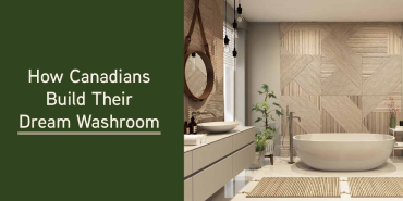 A header image for a blog about what the dream washroom looks like in Canada.