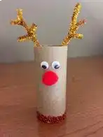 Toilet Paper Roll Reindeer Completed