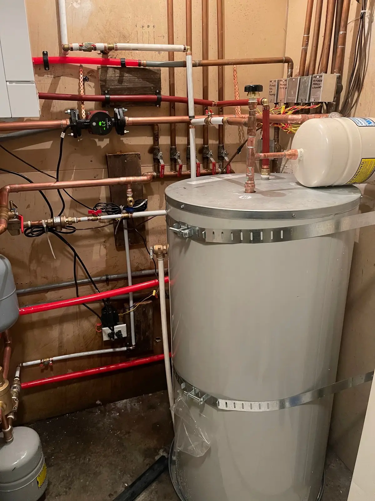 Recently repaired water heater by Mr. Rooter Plumbing in Vancouver, BC